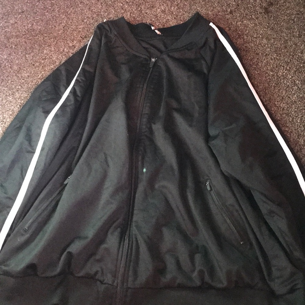 A black and white jacket
